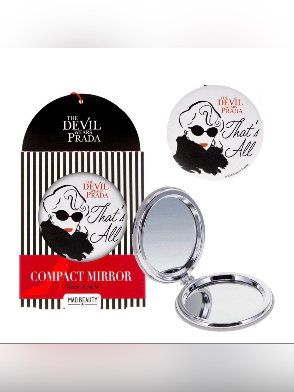 Mad Beauty Disney The Devil Wears Prada – Compact Mirror